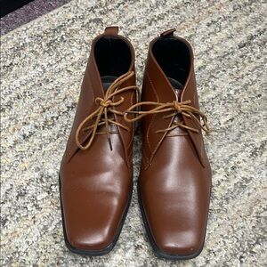 Elegant Tan Leather Chukka Boots for Me
NWOT